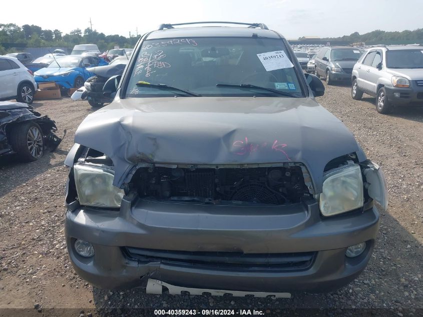 2005 Toyota Sequoia Limited V8 VIN: 5TDBT48A85S234542 Lot: 40359243