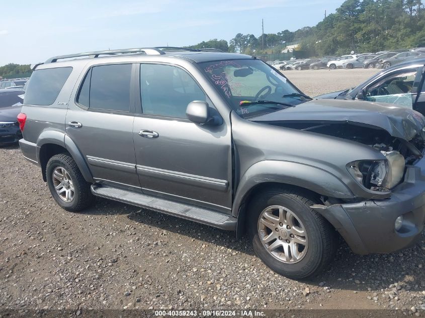 2005 Toyota Sequoia Limited V8 VIN: 5TDBT48A85S234542 Lot: 40359243