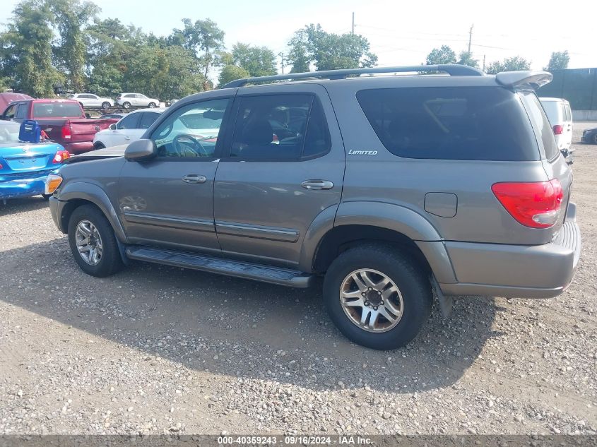 2005 Toyota Sequoia Limited V8 VIN: 5TDBT48A85S234542 Lot: 40359243