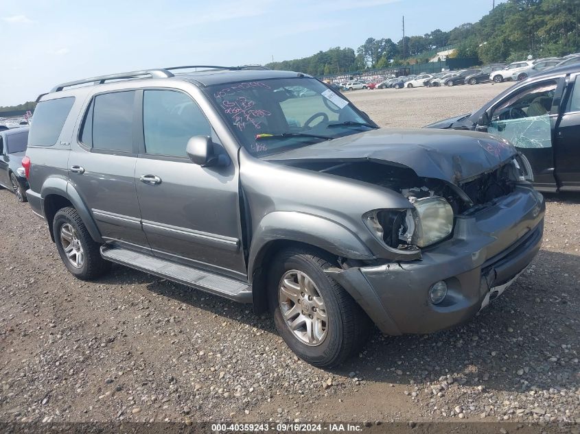 2005 Toyota Sequoia Limited V8 VIN: 5TDBT48A85S234542 Lot: 40359243