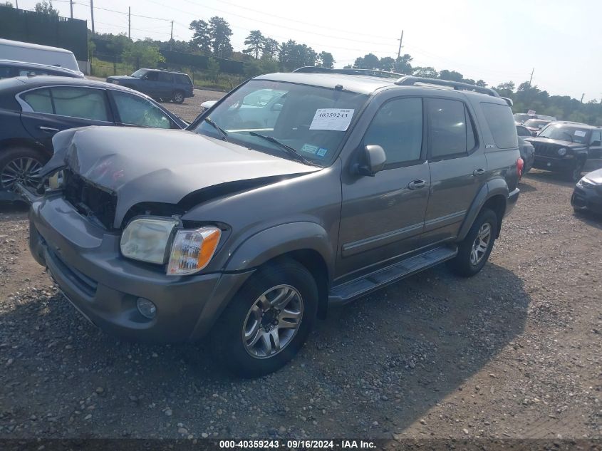 2005 Toyota Sequoia Limited V8 VIN: 5TDBT48A85S234542 Lot: 40359243