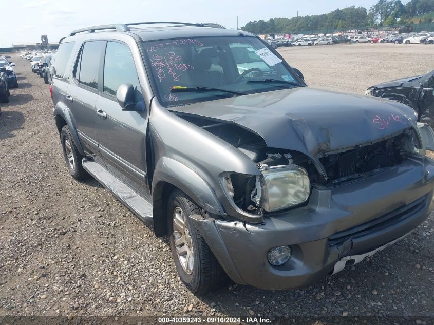 2005 Toyota Sequoia Limited V8 VIN: 5TDBT48A85S234542 Lot: 40359243