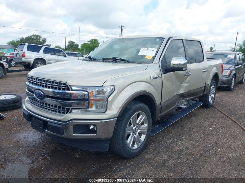 2018 Ford F-150 Lariat VIN: 1FTEW1CG4JFD27891 Lot: 40359250