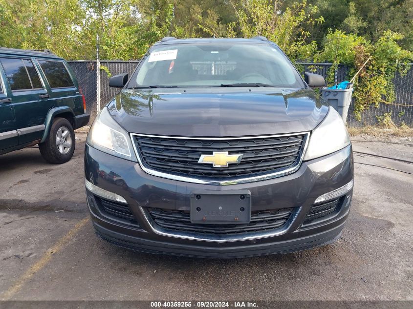 2014 Chevrolet Traverse Ls VIN: 1GNKRFKD0EJ203383 Lot: 40359255