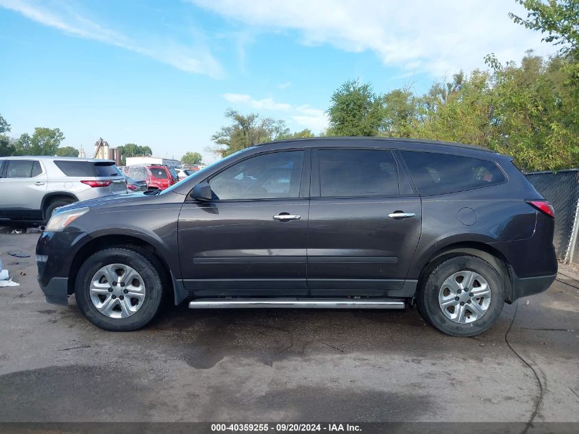 2014 Chevrolet Traverse Ls VIN: 1GNKRFKD0EJ203383 Lot: 40359255