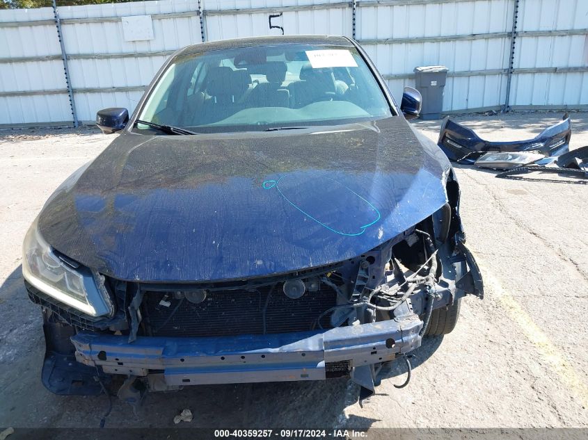 1HGCR3F01GA001711 2016 Honda Accord Ex-L V-6