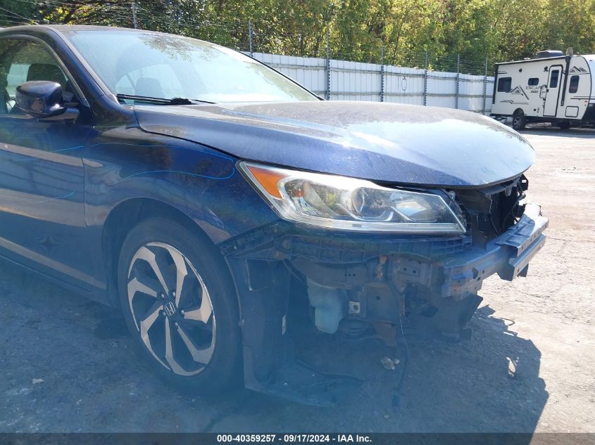 1HGCR3F01GA001711 2016 Honda Accord Ex-L V-6