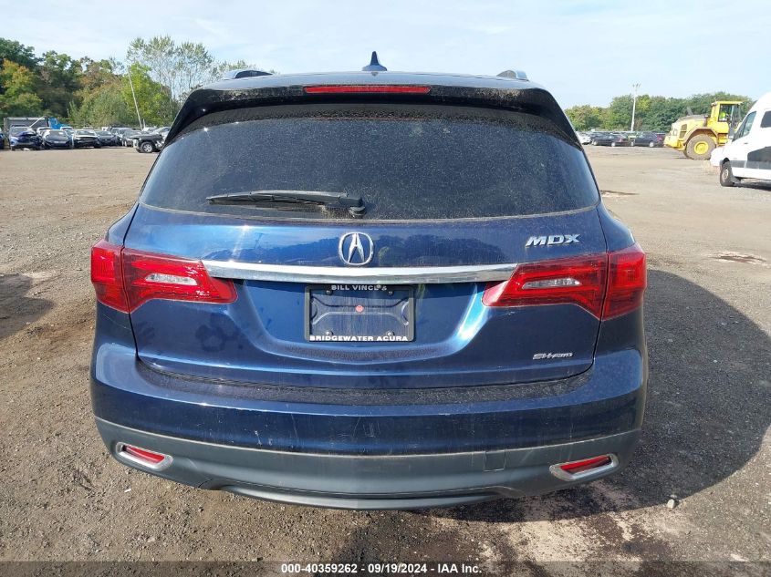 2015 Acura Mdx Technology Package VIN: 5FRYD4H49FB004501 Lot: 40359262