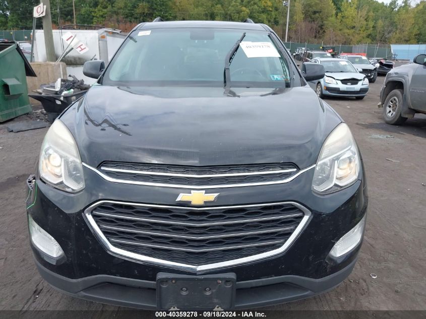 2016 Chevrolet Equinox Lt VIN: 2GNFLFEKXG6196987 Lot: 40359278