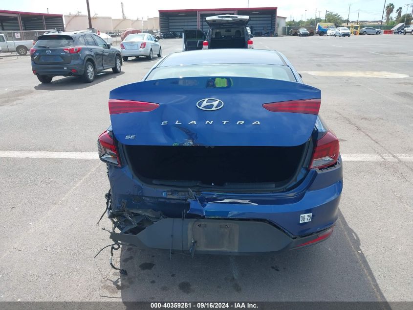 2019 HYUNDAI ELANTRA SE - 5NPD74LF8KH468570