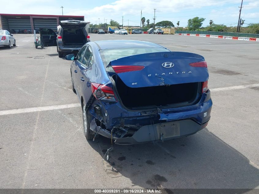 2019 HYUNDAI ELANTRA SE - 5NPD74LF8KH468570