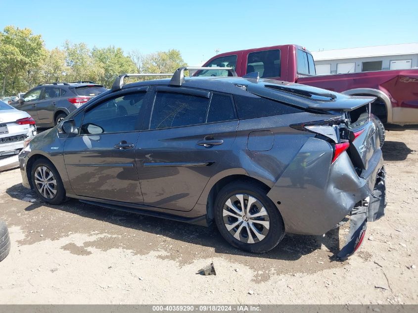 2022 Toyota Prius Le Awd-E VIN: JTDL9MFU2N3034161 Lot: 40359290