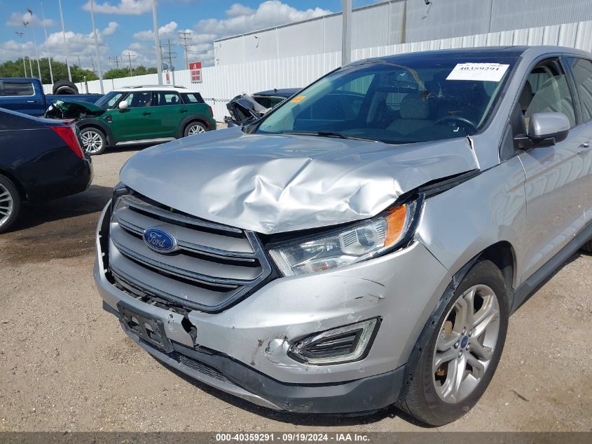 2017 Ford Edge Titanium VIN: 2FMPK3K82HBC49807 Lot: 40359291