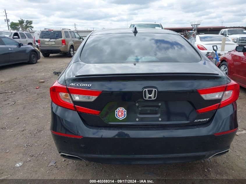 1HGCV1E30KA133962 2019 Honda Accord Sport