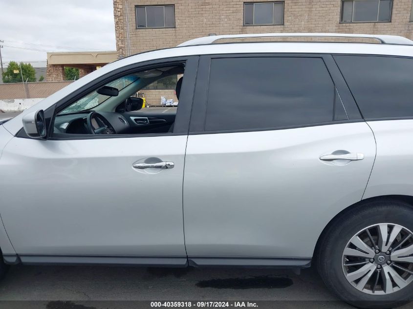 2019 Nissan Pathfinder Sv VIN: 5N1DR2MM4KC589258 Lot: 40359318