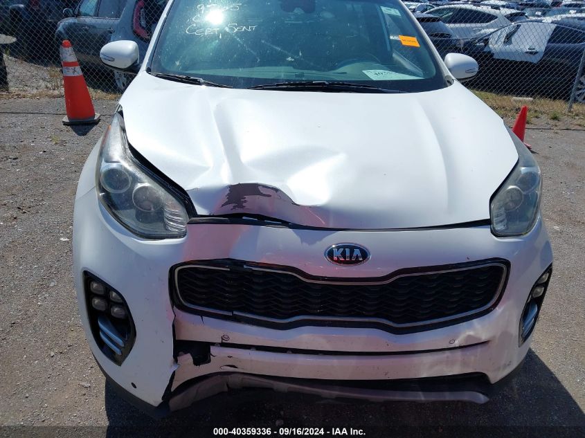 KNDPR3A60J7480963 2018 Kia Sportage Sx Turbo