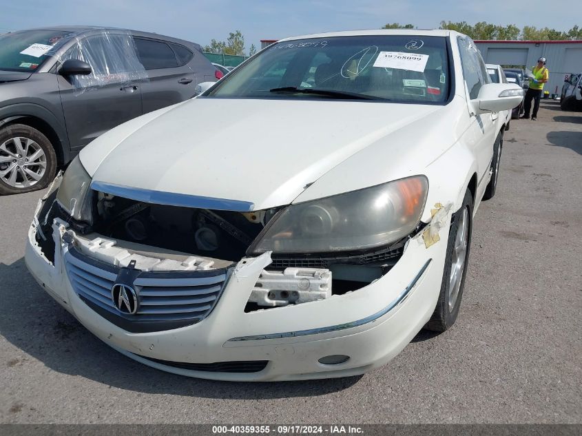 JH4KB16587C000511 2007 Acura Rl 3.5