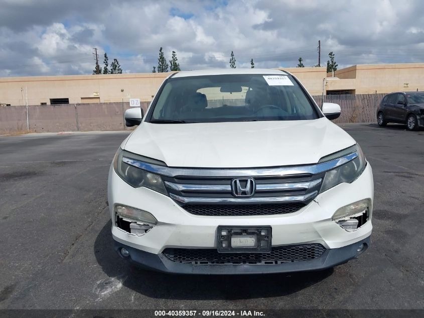 2016 Honda Pilot Ex VIN: 5FNYF5H30GB014831 Lot: 40359357