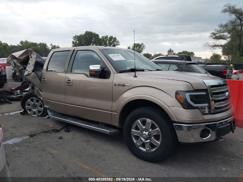 2013 Ford F-150 Lariat VIN: 1FTFW1ET9DKD24821 Lot: 40359382