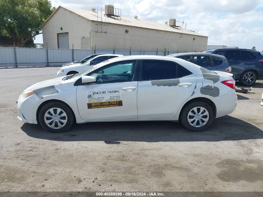 2015 Toyota Corolla Le Eco VIN: 5YFBPRHE2FP253540 Lot: 40359399