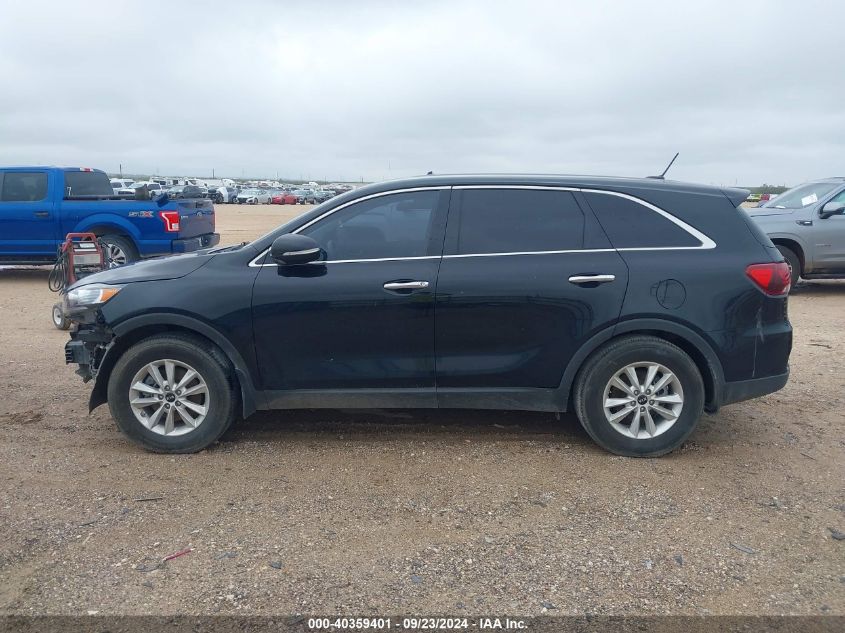 2019 Kia Sorento L/Lx VIN: 5XYPG4A3XKG578761 Lot: 40359401