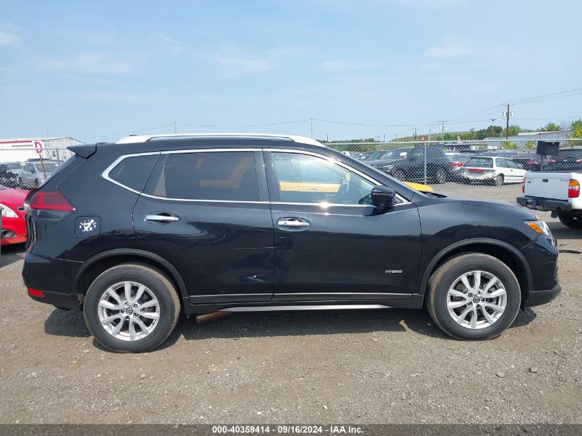 2018 Nissan Rogue Hybrid Sv VIN: 5N1ET2MV7JC822482 Lot: 40359414