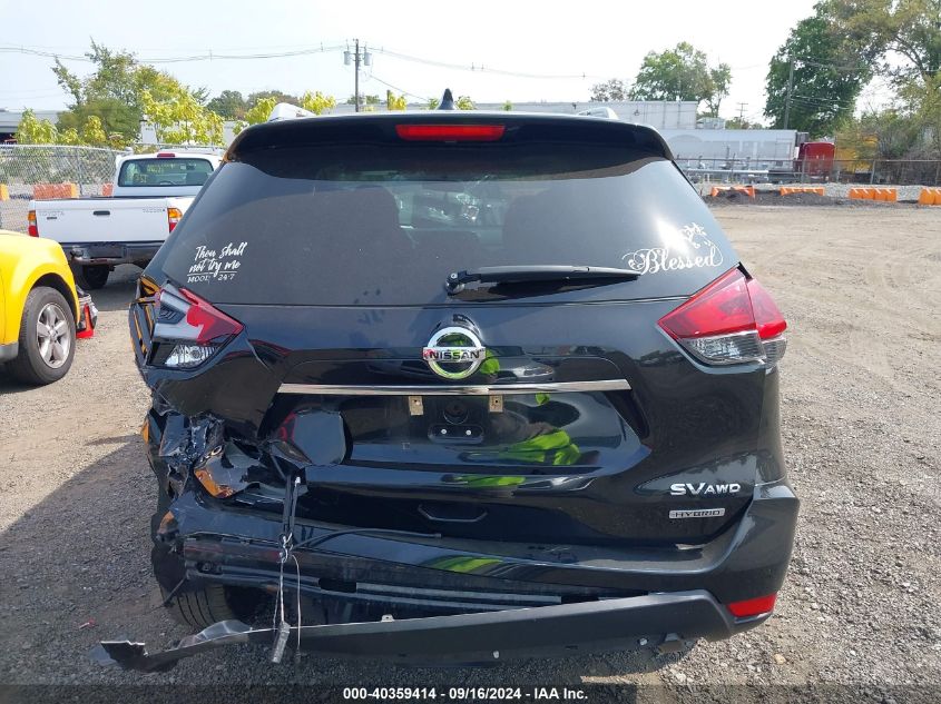 2018 Nissan Rogue Hybrid Sv VIN: 5N1ET2MV7JC822482 Lot: 40359414