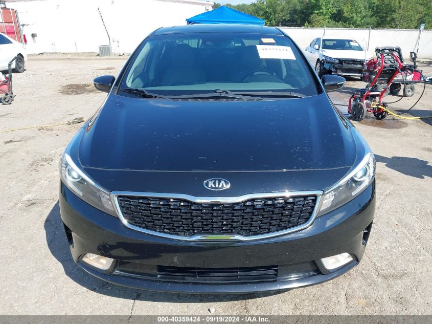 2017 Kia Forte Ex VIN: 3KPFN4A8XHE113786 Lot: 40359424