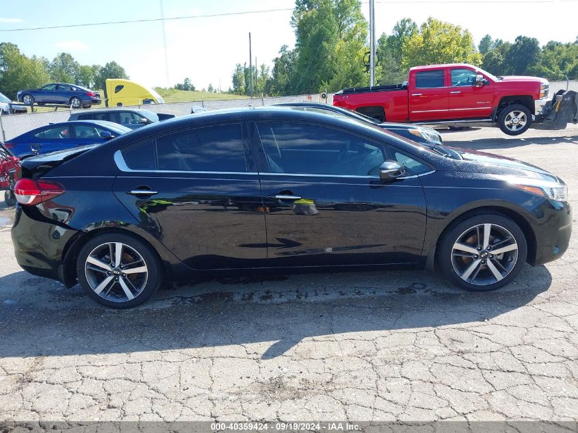 2017 Kia Forte Ex VIN: 3KPFN4A8XHE113786 Lot: 40359424