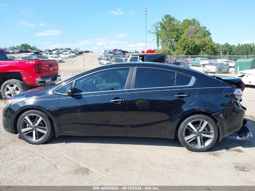 2017 Kia Forte Ex VIN: 3KPFN4A8XHE113786 Lot: 40359424