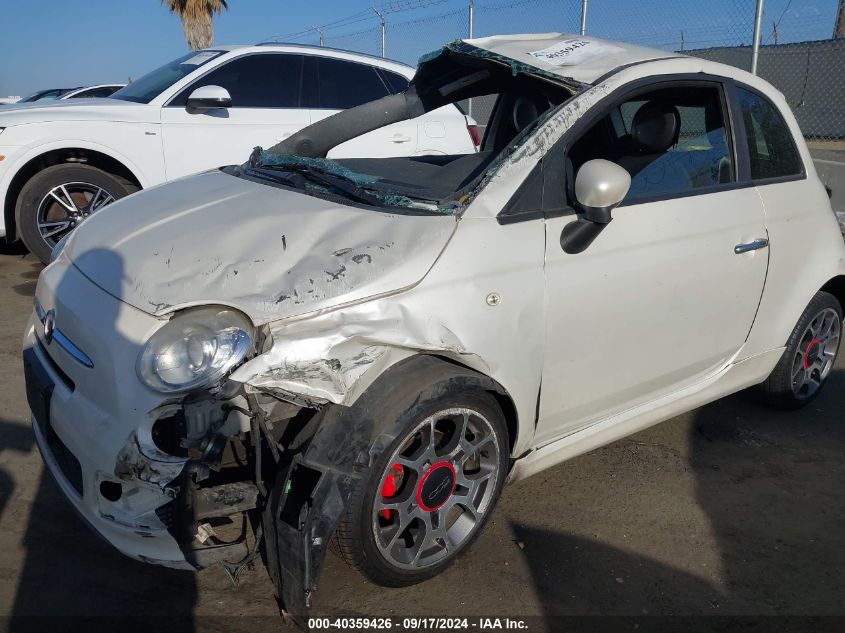 3C3CFFBR7CT127754 2012 Fiat 500 Sport