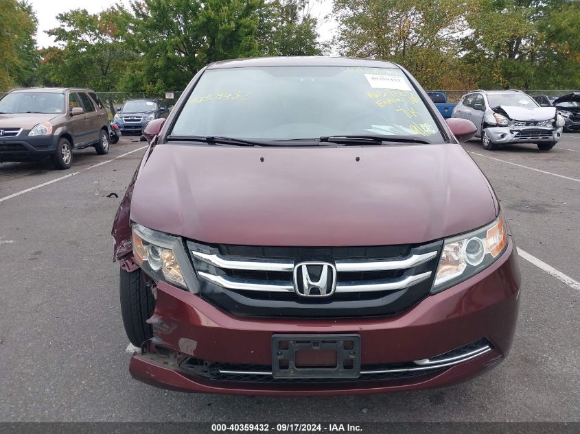 2016 Honda Odyssey Se VIN: 5FNRL5H34GB156564 Lot: 40359432