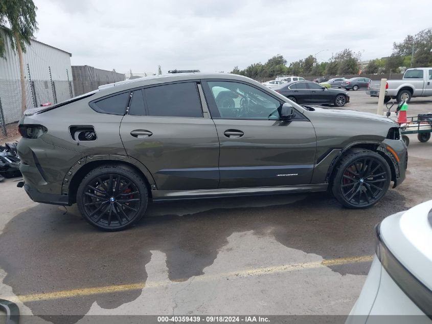 2024 BMW X6 M60I VIN: 5UX43EX06R9U42705 Lot: 40359439