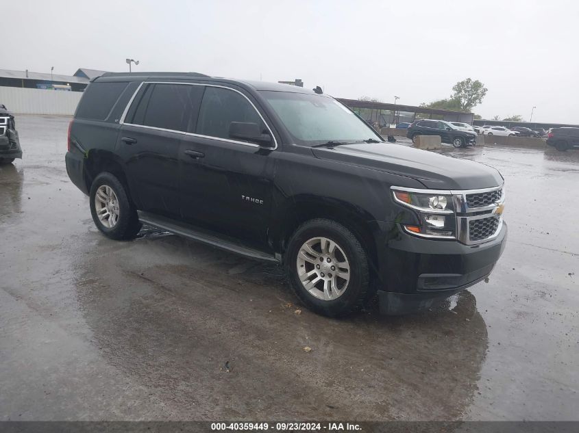 2015 Chevrolet Tahoe Lt VIN: 1GNSCBKC9FR146976 Lot: 40359449