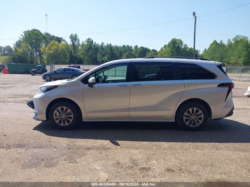 2024 Toyota Sienna Xle VIN: 5TDYRKEC5RS214080 Lot: 40359450