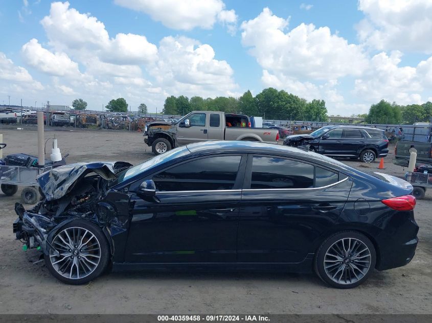 2017 Hyundai Elantra Sport VIN: KMHD04LB7HU345872 Lot: 40359458