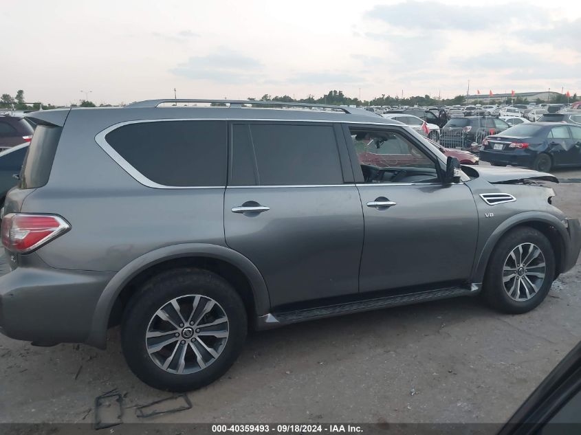 2019 Nissan Armada Sl VIN: JN8AY2NC2K9582844 Lot: 40359493