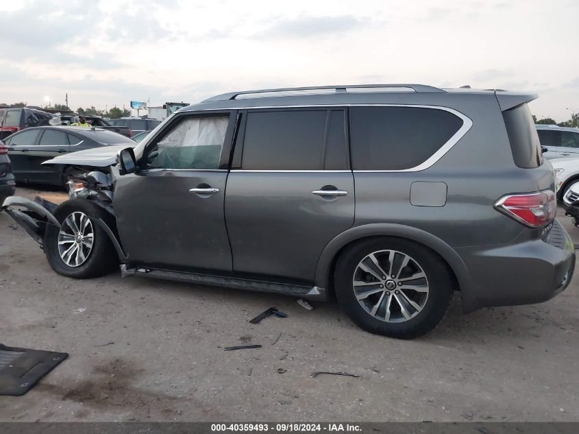 2019 Nissan Armada Sl VIN: JN8AY2NC2K9582844 Lot: 40359493