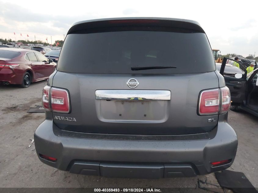 2019 Nissan Armada Sl VIN: JN8AY2NC2K9582844 Lot: 40359493