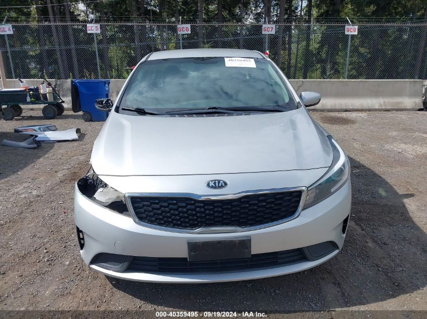 2018 Kia Forte Lx VIN: 3KPFL4A79JE245635 Lot: 40359495