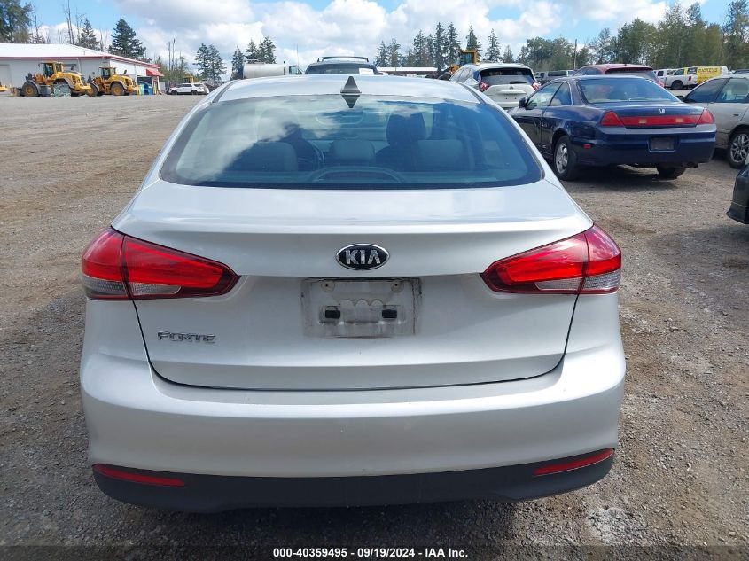 2018 Kia Forte Lx VIN: 3KPFL4A79JE245635 Lot: 40359495