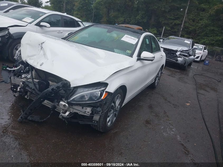 55SWF4KB5HU210765 2017 MERCEDES-BENZ C CLASS - Image 2