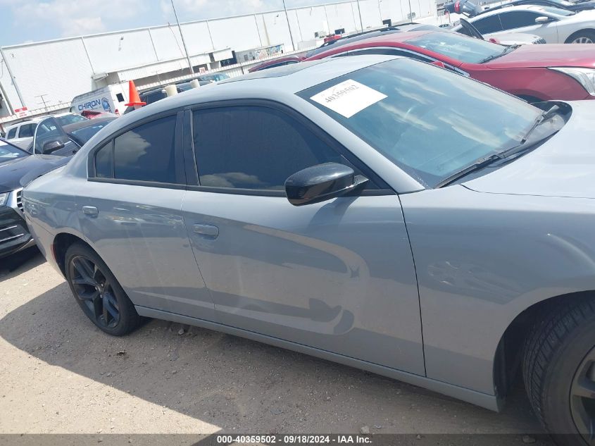 2022 Dodge Charger Sxt Rwd VIN: 2C3CDXBG8NH110550 Lot: 40359502