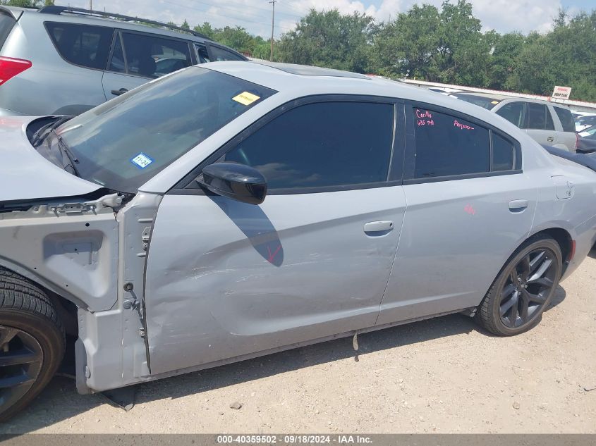 2022 Dodge Charger Sxt Rwd VIN: 2C3CDXBG8NH110550 Lot: 40359502