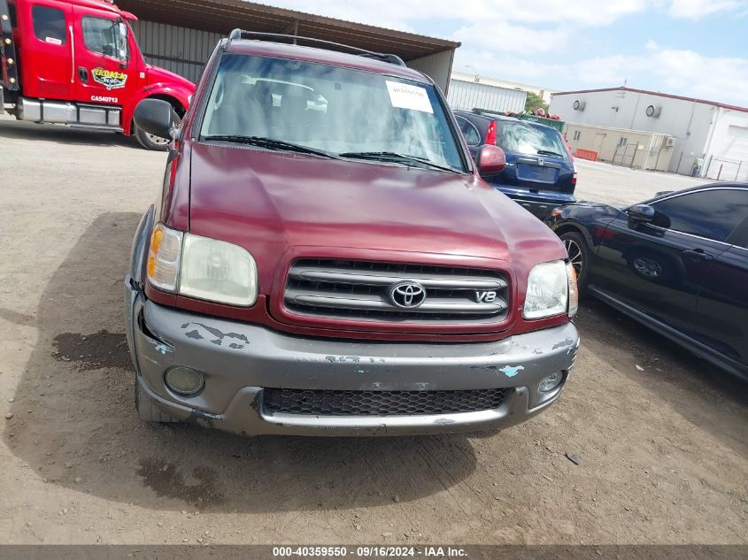 2004 Toyota Sequoia Sr5 V8 VIN: 5TDZT34A14S208054 Lot: 40359550