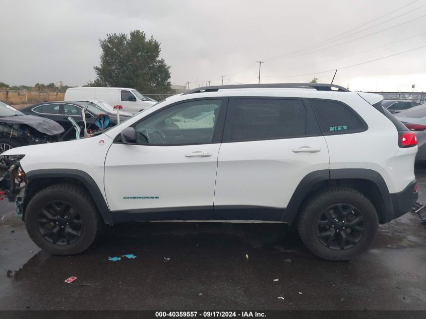 2016 Jeep Cherokee Trailhawk VIN: 1C4PJMBSXGW360451 Lot: 40359557