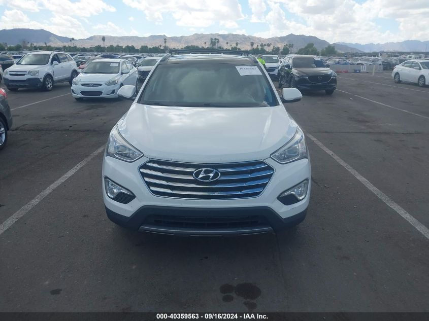 2014 Hyundai Santa Fe Limited VIN: KM8SRDHF2EU082792 Lot: 40359563