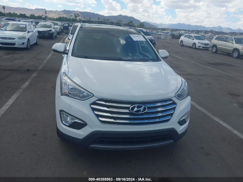 2014 Hyundai Santa Fe Limited VIN: KM8SRDHF2EU082792 Lot: 40359563