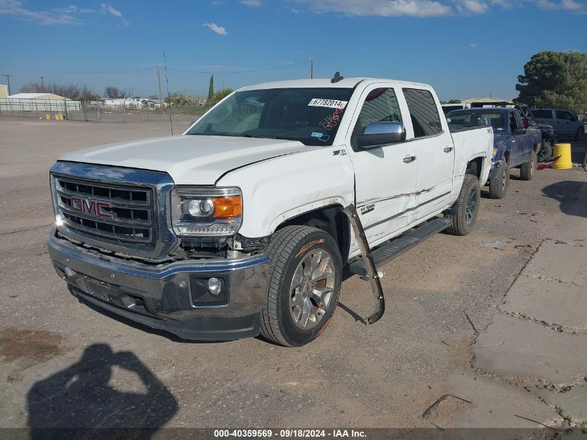 2015 GMC Sierra 1500 K1500 Slt VIN: 3GTU2VEC2FG486343 Lot: 40359569