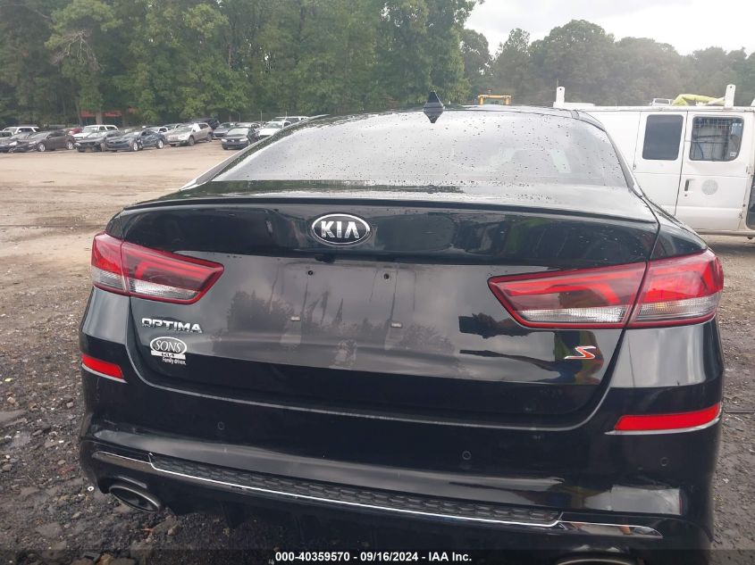 2019 KIA OPTIMA S - 5XXGT4L38KG359004